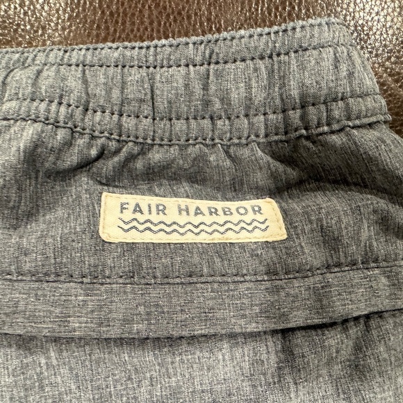 Fair Harbor Boys Kids Lined Hybrid One Shorts Swim Trunks 6" Inseam-Gray-Sz XXL - Picture 3 of 5